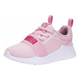 Tenis Puma Rosados Niña 2670140 Original Nuevo And.dep