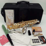 S9937yanagisawa S9937 Saxofón Soprano Curvo Plateado