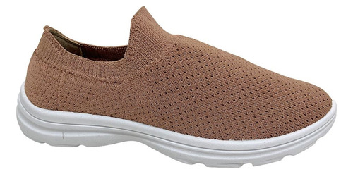 Tenis Meia Feminino Slip On S/cadarço Knity Moleca 5788.102