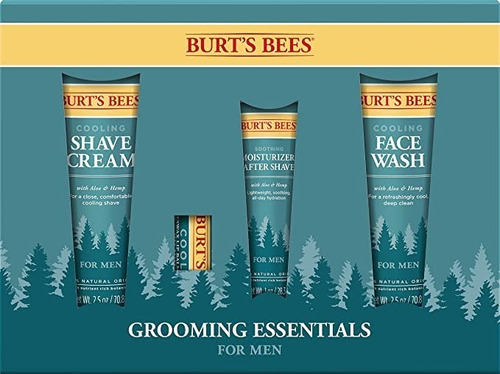  Burt's Bees- Kit Para Cuidado Facial Masculino 