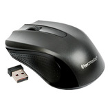 Mouse Inalambrico Negro Para Notebook Macbook Tecmaster