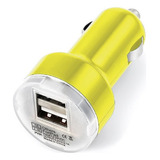 Cargador Usb Para Auto, 2 Puertos 12v -24v