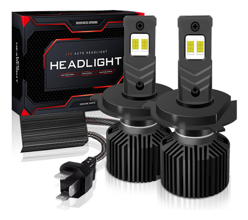 Kit Faro Led H4 H13 9007 9004 26000lm Luz Alta Y Baja Canbus