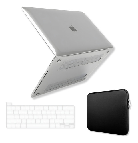 Capa Para Macbook Pro 13.3 M1 M2 A2338 + Bag +protetor Tec