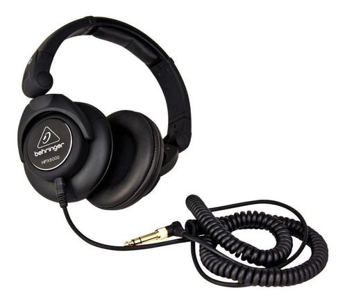 - Audífonos Behringer Hpx6000 - Profesionales Para Dj - Color Negro