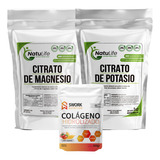 Citrato De Magnesio + Citrato De Potasio + Colageno Hidroliz