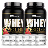 Combo 2 Whey Beta 4 Protein 900g + 6 Glutaminas 150g  