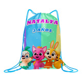 35 Dulceros Personalizados Bolo Fiestas - Pinkfong