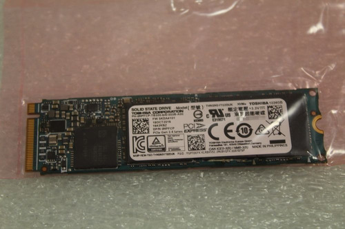 Ssd 1tb Toshiba Pcie Gen3 X4 Nvme M.2 2280 Xg4 Series Npfcp