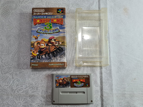 Donkey Kong 3 Para Sfamicom C/caixa E S/manual Funcionando!