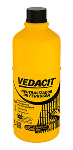 Convertedor Neutralizador Ferrugem Armatec 0x7 500ml Vedacit