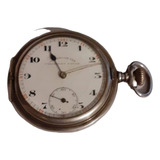 Antiguo Reloj De Bolsillo Corgemont, 2 Tapas, Caja De Plata
