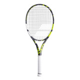 Raqueta De Tenis Babolat Pure Aero Team - Encordada Con Gut 