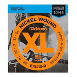 Encordoamento Daddario Para Guitarra 0.10 Exl110b