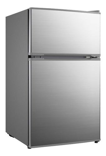 Refrigerador Frigobar Mabe Rmf032pymx Silver Con Freezer 87l 120v