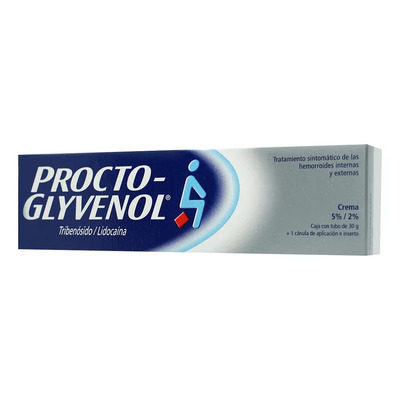 Procto-Glyvenol Procto Glyvenol Crema 5\u002F2 % Tubo C\u002F30 Gr - Glaxosmithkline consumer healthcare méxico, s. de r. l. de c.v. | Envío gratis