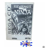 Revenge Of The Ninja Sega Cd Manual De Instrução