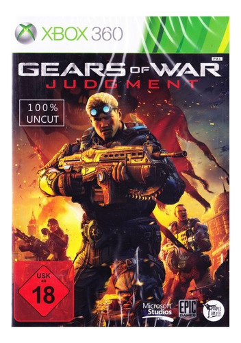 Jogo Gears Of War Judgment Xbox 360 Midia Fisica Original