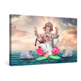 Lsiuhwuwi Ganesha - Lienzo Decorativo Para Pared, 1 Unidad, 