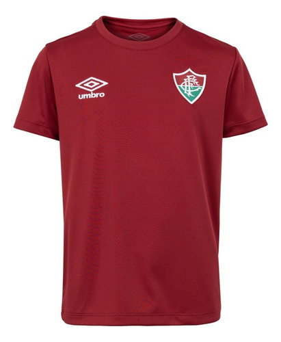 Camisa Fluminense Infantil Umbro Basic Juvenil Grená
