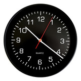 Reloj De Pared Analógico De Pvc, 30 Cm Diámetro - 13101