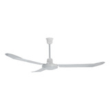 Ventilador De Techo Halux Cb-56 Blanco Con 3 Aspas De  Metal, 142 cm De Diámetro 220 v