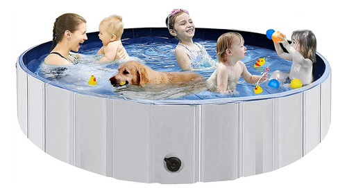 Bañera Plegables De 63 X 12 Pulgadas Para Perros Grandes