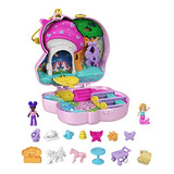 Set De Juego Compacto Polly Pocket Con Temática De Fiesta De