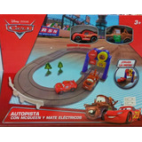 Pista Carros Disney Cars 3 Con Mcqueen Y Mate Original 