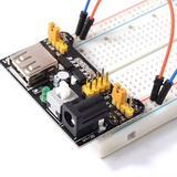 10 X Fonte Ajustável Para Protoboard 3.3v 5v Para Arduino