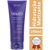 Máscara Trivitt Itallian Color Hairtech Hidratação De 200ml 200g