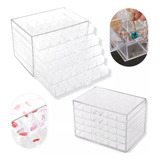 Organizador Acrílico Decoración + 5 Cajones Ideal Strass Fc