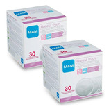 Absorvente Para Seios Breast Pads 60 Unidades - Mam