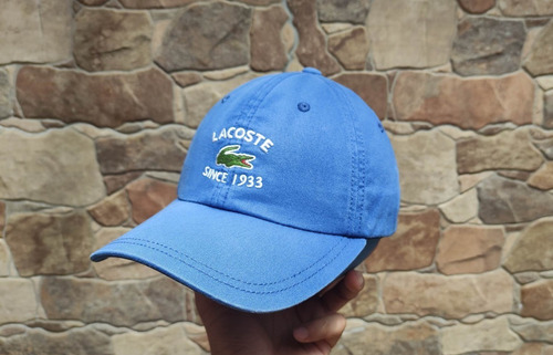 Lacoste Gorro Jockey Dad Hat O Snapback Lacoste Vintage