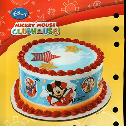 Impresiones Del Diseñador De Mickey Mouse Comestible Imagen 