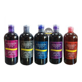 Shampoo Matizadore Sin Sal Azul, Violeta,grafito, Rojo Cano
