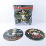 Mortal Kombat Vs Dc Universe Jogo Ps3 Original Mídia Física