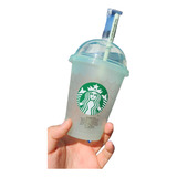 Vaso Reusable Starbucks Escamas Sirena 473 Ml