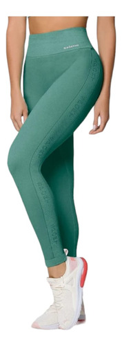 Calça Legging Selene Sem Costura - 20945,001- Verde Mescla