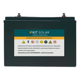 Batería Solar Agm (innovación Gel) Ciclo Profundo 12v 100ah