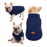 Parka Chaqueta Impermeable Perro Talla M Azul - Premium