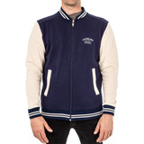 Campera Canguro Fleece Bomber (azu) Quiksilver