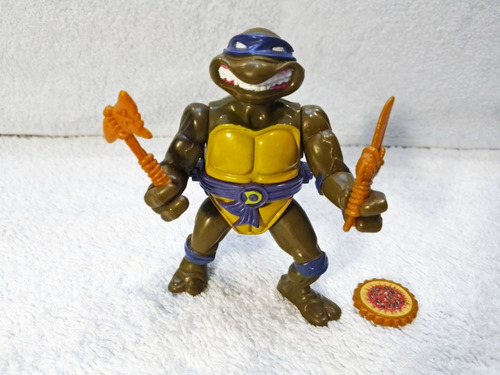 Figura Vintage Retro Donatello Storage Shell Tmnt 1990