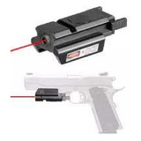 Mira Tactica Laser Red Dot  P/ Pistola O Rifle Riel 20