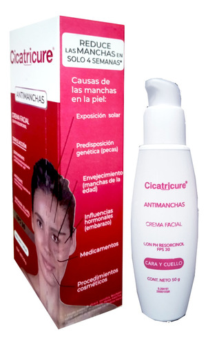 Crema Facial Cicatricure Antimanchas  Fps 30 50gr