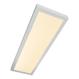 Plafon Led Sobrepor Retangular Branco 36w Yamamura