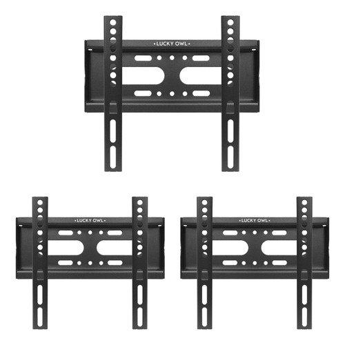 Kit De 5 Soportes Tv Fijo Lucky Owl Pared Monitor 14 A 43