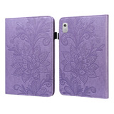 Lace Flower Leather Tablet Case For Lenovo Tab M9