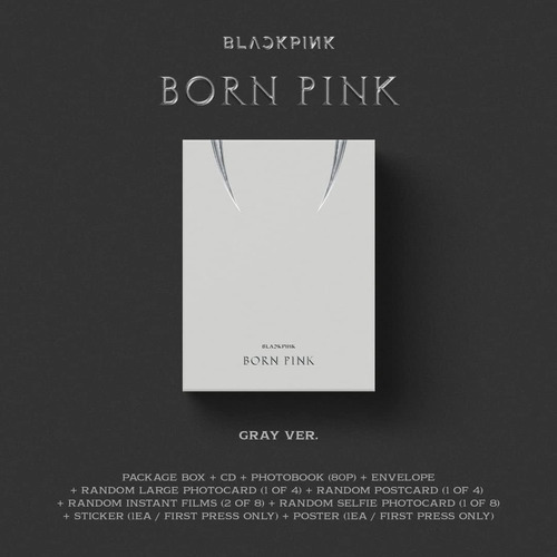 Cd: Born Pink[standard Cd Boxset ' Version C / Gray]
