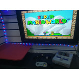 Super Nintendo Completo Com 1 Controle + Mario World Origina